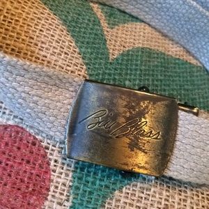 Bill Blass Cinch Belt w/Sweet Buckle. Like New 34”